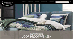 Desktop Screenshot of droomvluchtslaapcomfort.nl